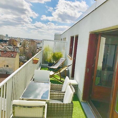 Superior Apartment - Last Floor With Nice View - Next To Metro Croix De Chavaux Line 9 Montreuil  Luaran gambar