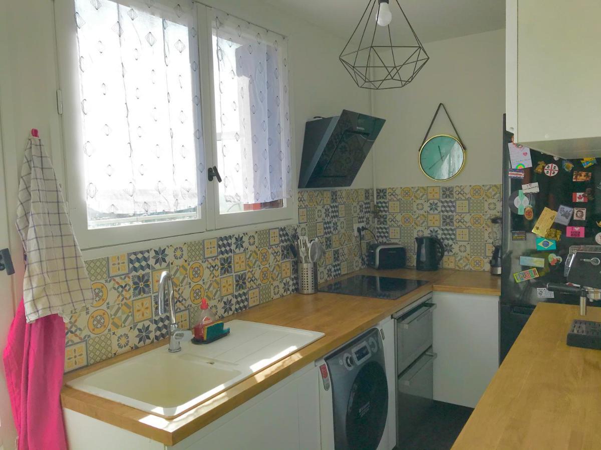 Superior Apartment - Last Floor With Nice View - Next To Metro Croix De Chavaux Line 9 Montreuil  Luaran gambar